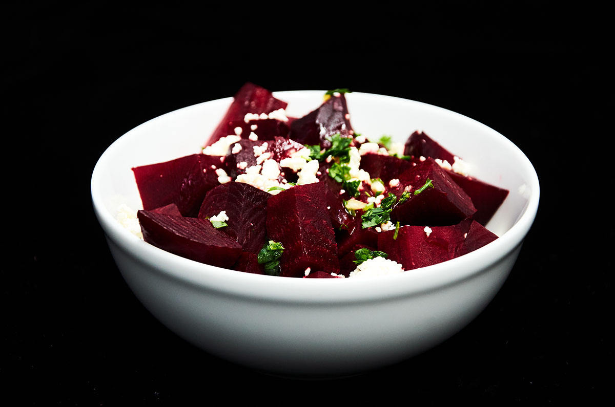 Beet Salad with Feta Cheese and Citrus Balsamic Viniagrette