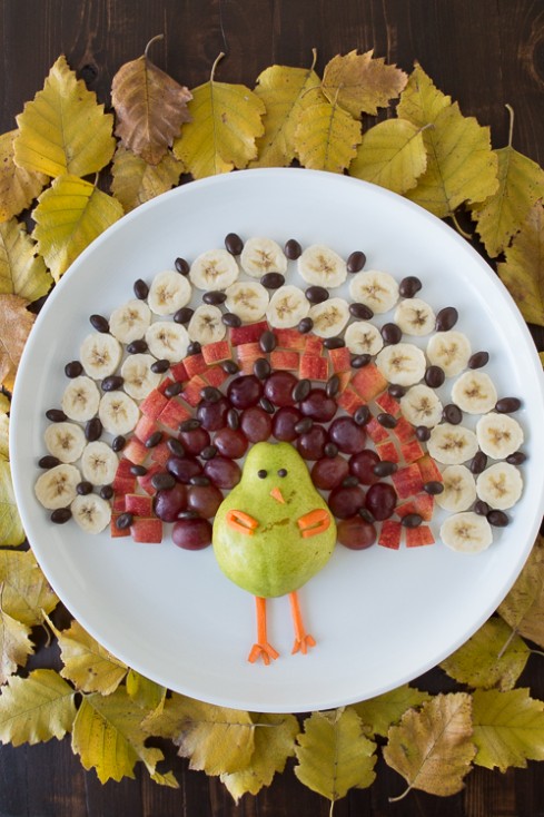 Turkey Fruit Platter