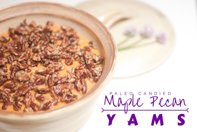 CANDIED MAPLE PECAN YAMS
