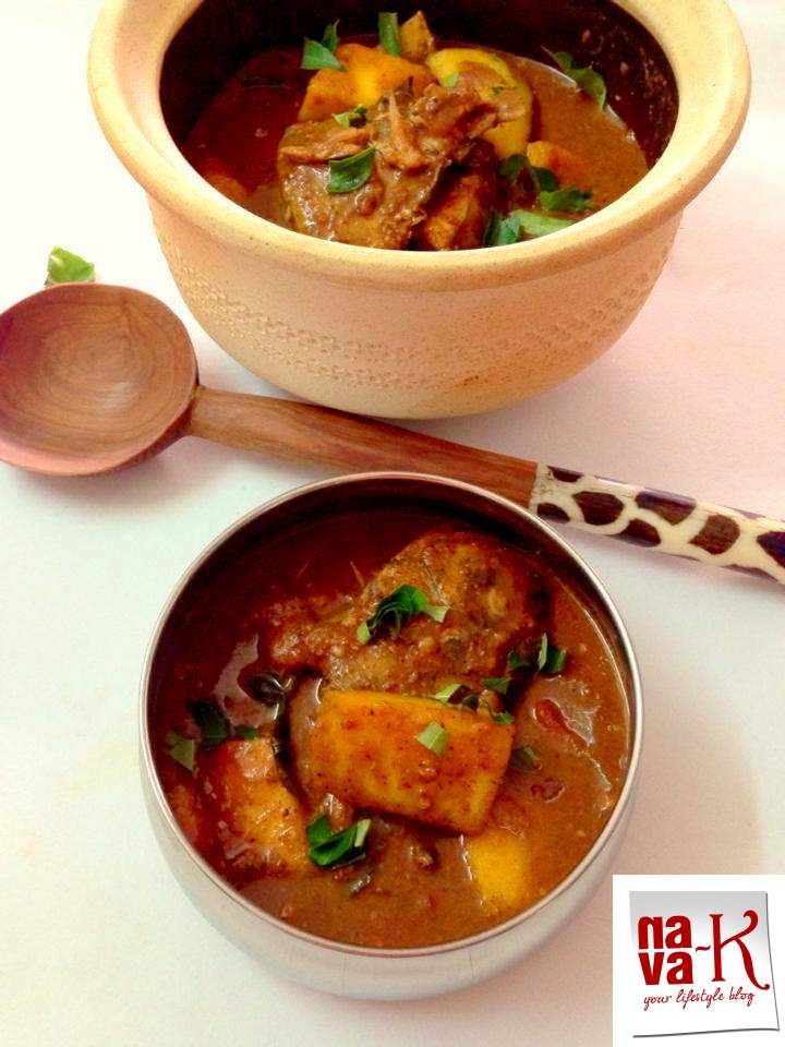 Claypot Sri Lankan Fish Curry With Mango