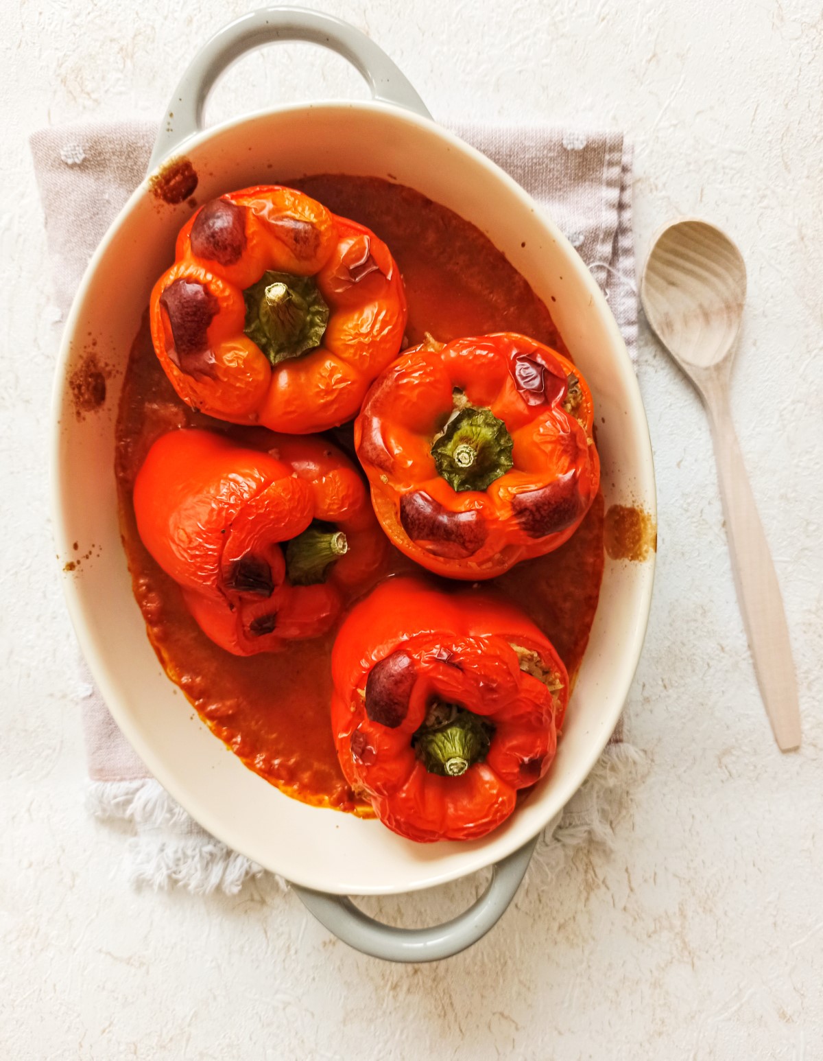 From a Pot - Stuffed Peppers with Vegetables