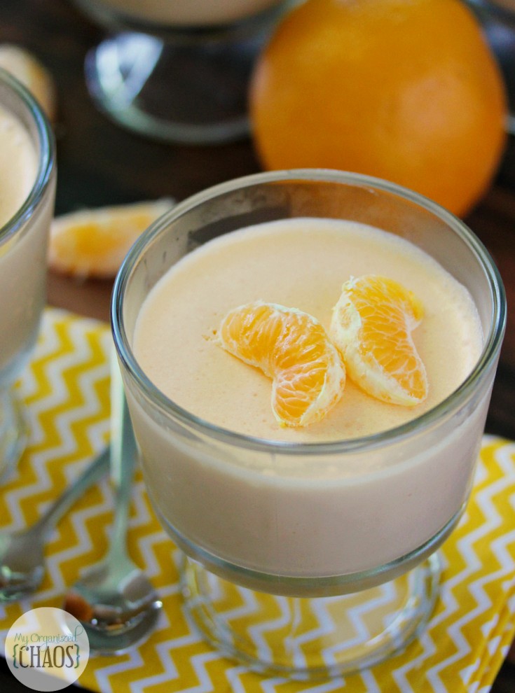 Orange Creamsicle Cheesecake Mousse