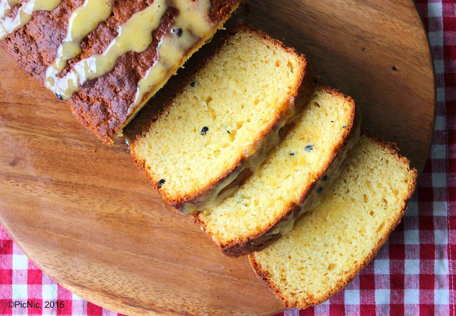 Coconut and Passionfruit Loaf