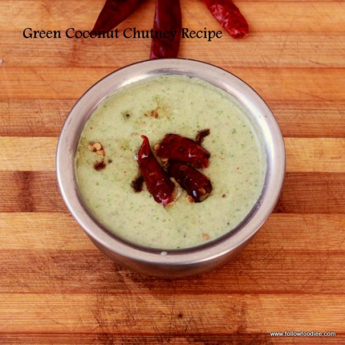 Green Coconut Chutney