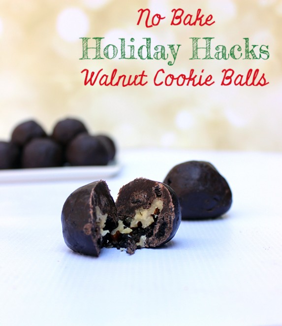 No Bake Walnut Cookie Balls Recipe