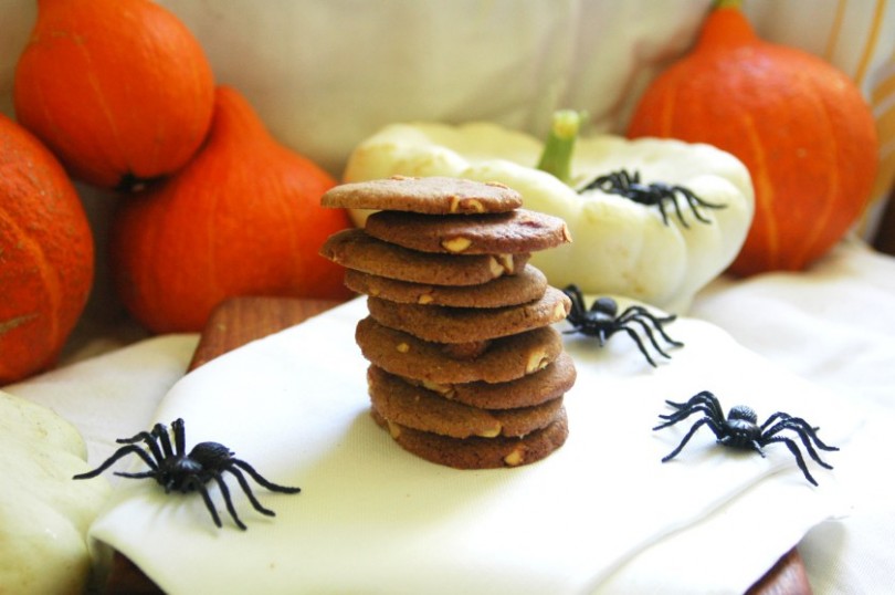 Halloween Honey-Nut Biscuits