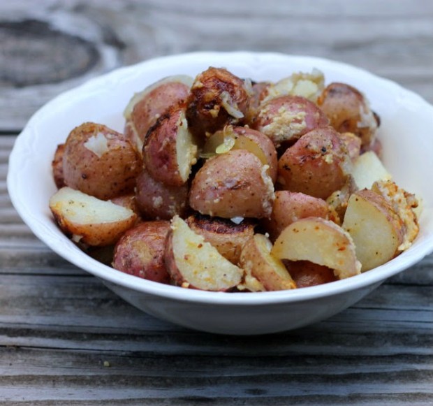 Foil Packet Roasted Baby Red Potatoes