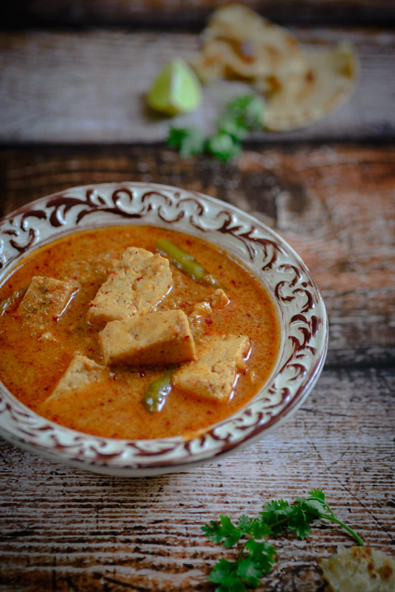 Achari Paneer - Paneer cooked with Pickling Spices