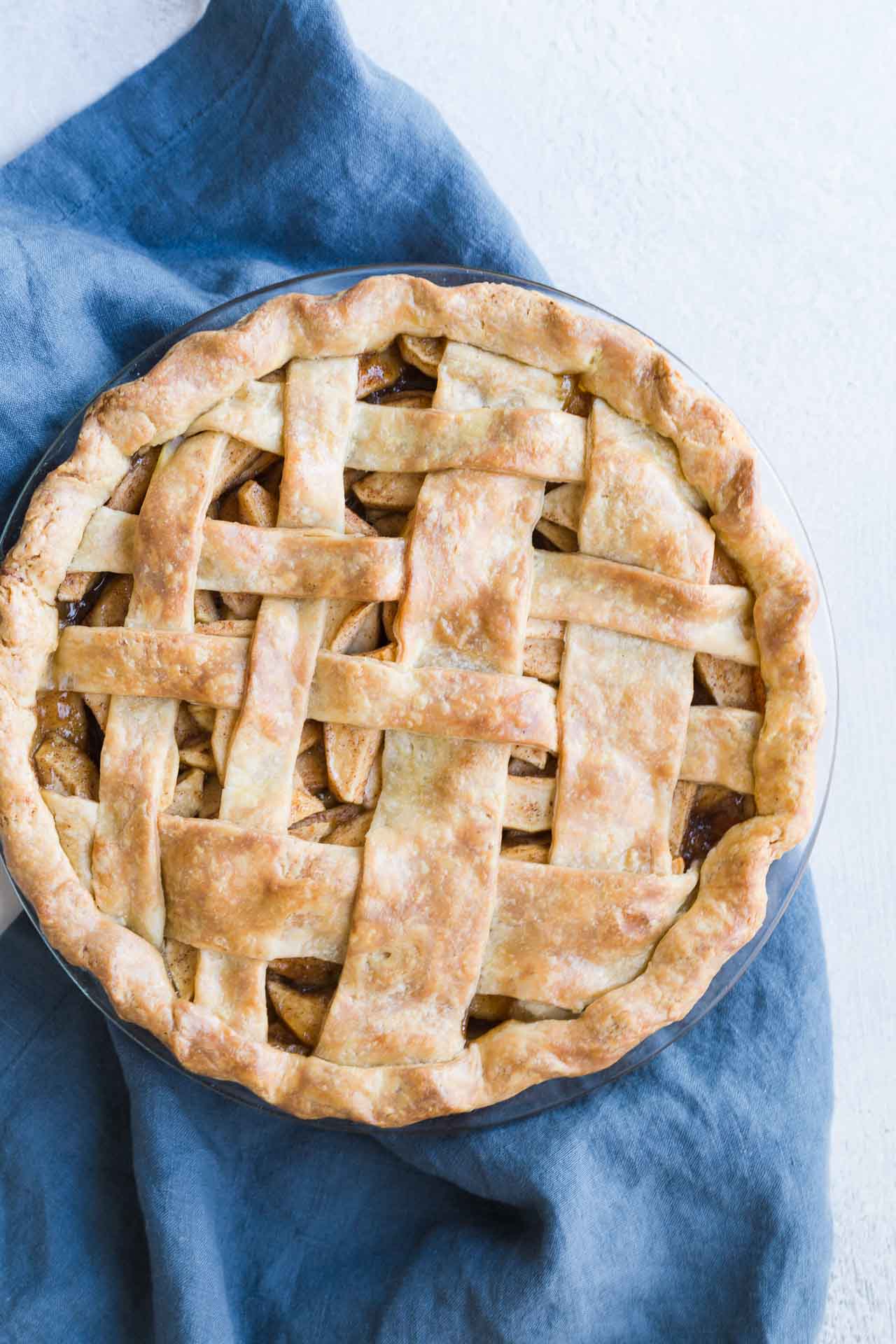 Apple Pie with Brown Butter Crust