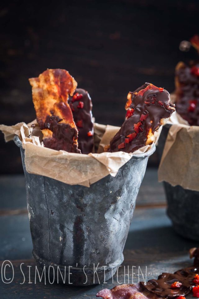 Dude Food Tuesday: easy to make crispy bacon in chocolate