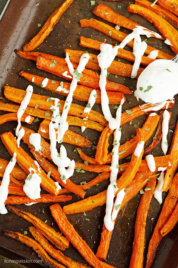 Baked Carrot Fries