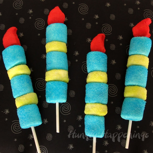 Marshmallow Birthday Candle Kabobs and Sugarlicious Review