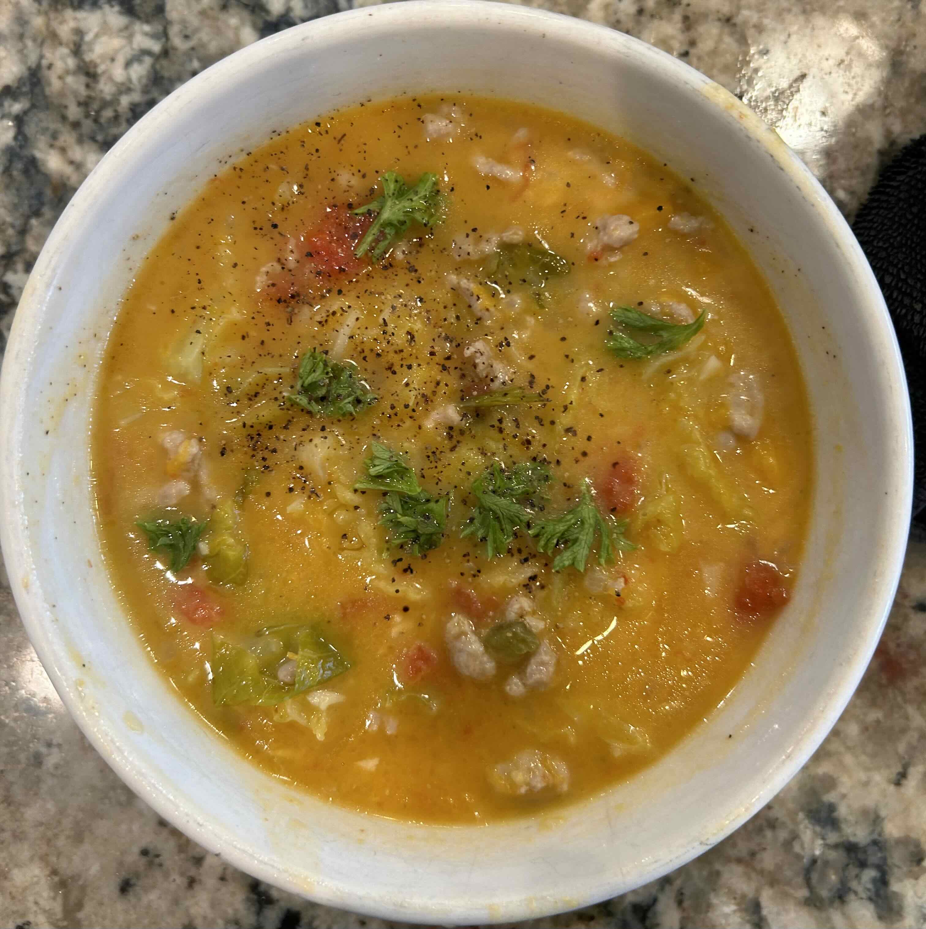 Butternut Squash Soup with Sausage - Instant Pot — Sage & Sesame
