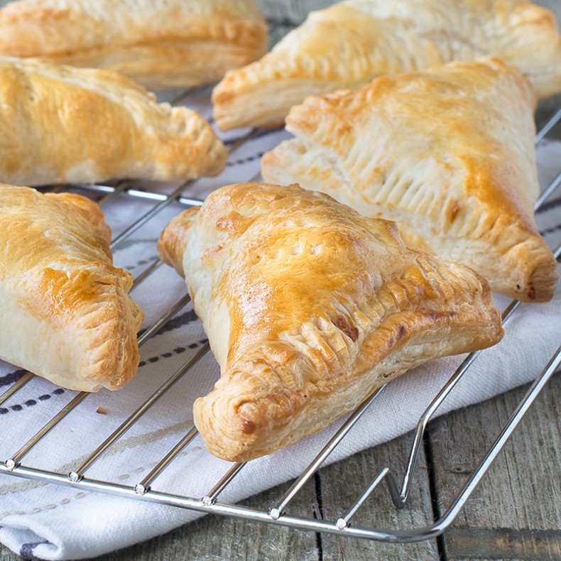 Easy Chicken and Vegetable Pasties