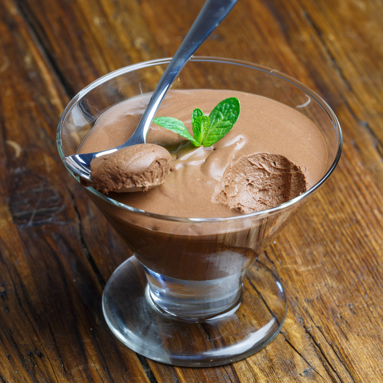 Chocolate Mousse - just two ingredients!