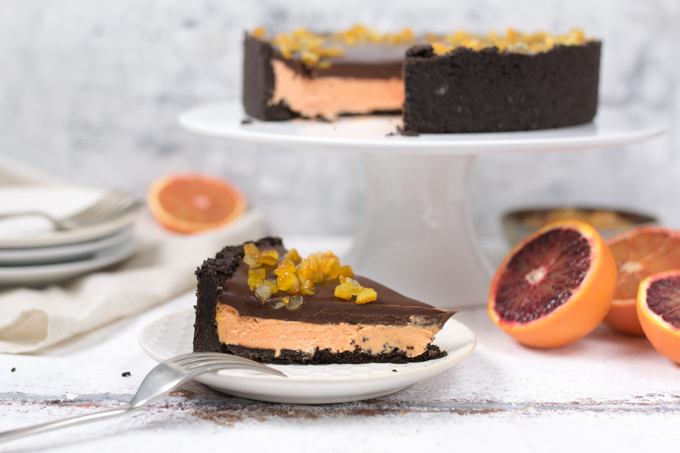 Chocolate Orange No-Bake Cheesecake