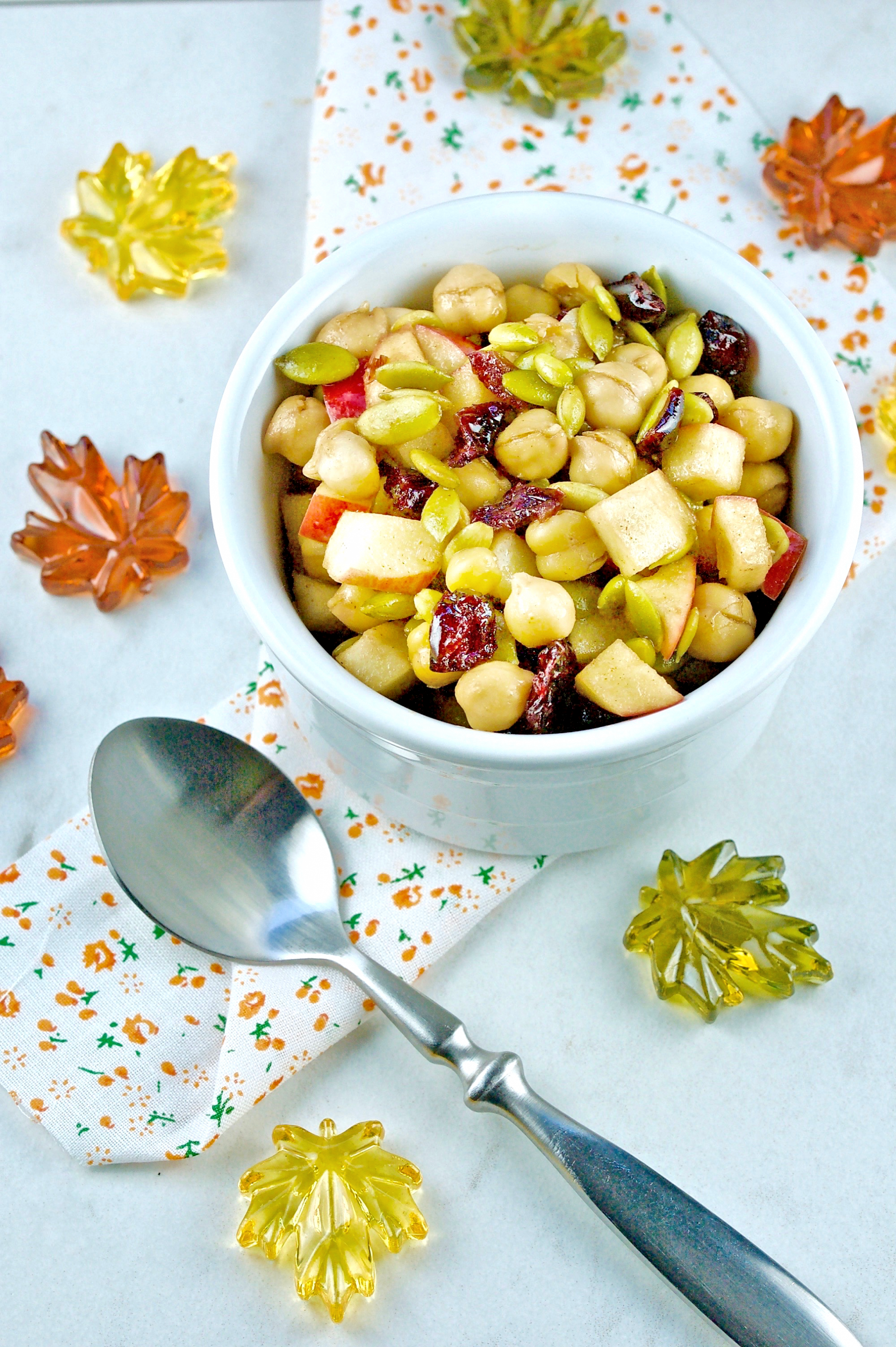 Fall Flavours Apple Chickpea All Day Salad