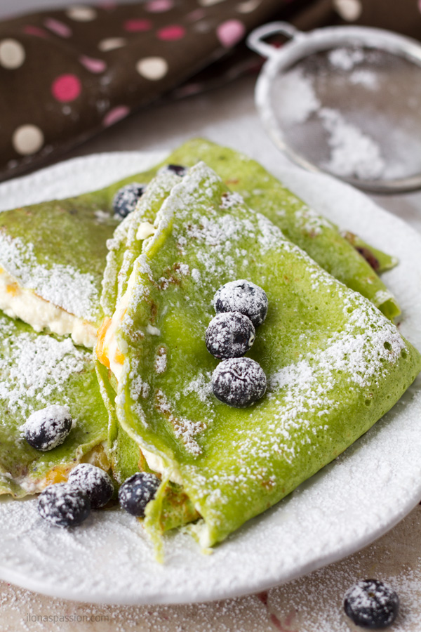 Farmer's Cheese Mango French Crepes