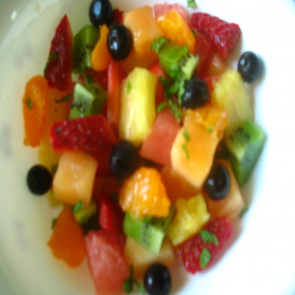 Rainbow Fruit salad