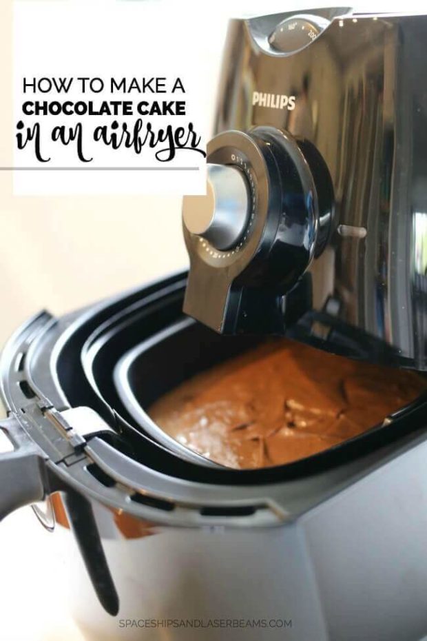 How to Make a Chocolate Cake in an Air Fryer
