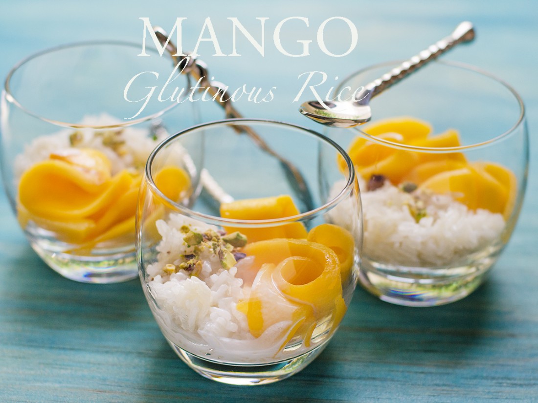 Mango Glutinous Rice thai Dessert