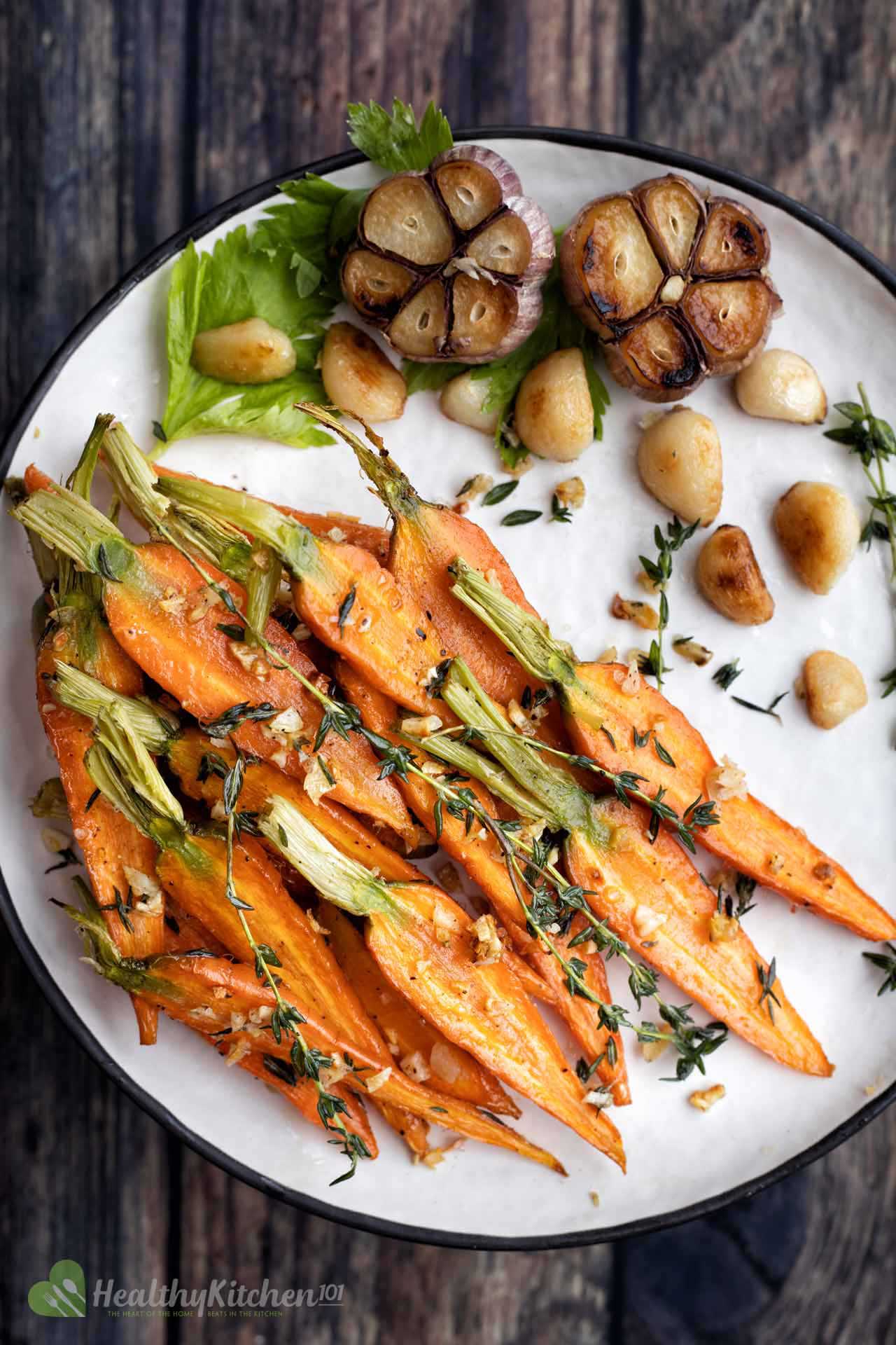 Roasted Carrot Recipe - A Simple Low-carb Side Dish Made Easy