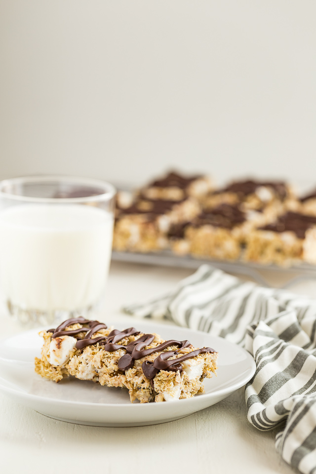 Smores Cereal Bars