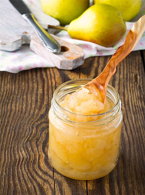 Spiced Vanilla Pear Refined Sugar-Free Jam Recipe