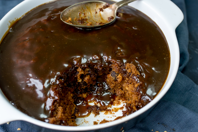 Sticky Toffee Pudding with Homemade Custard