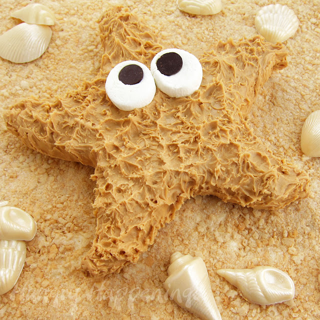 How to create peanut butter fudge starfish using a beach toy