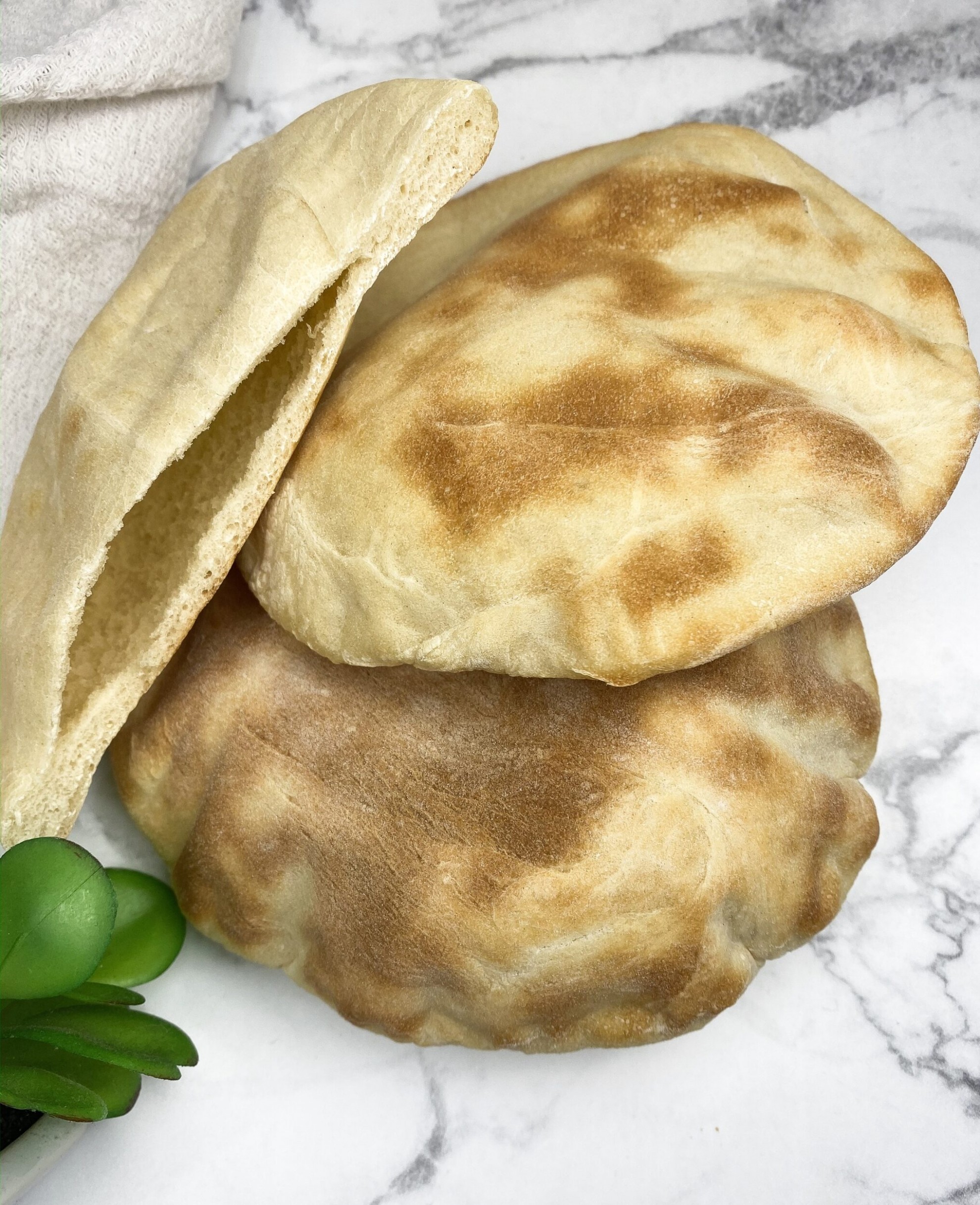 Easy Homemade Greek Pita Pocket Bread