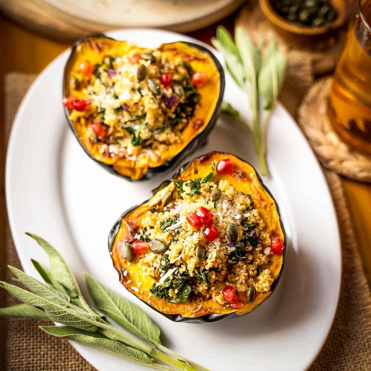 Stuffed Acorn Squash