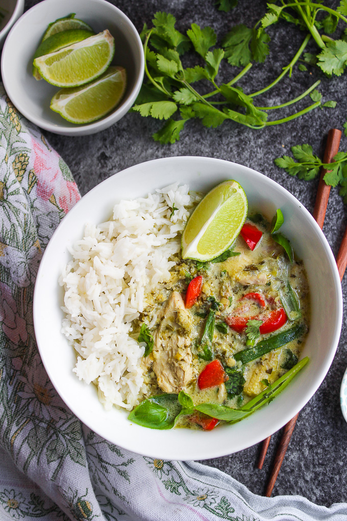 Low FODMAP Thai Green Curry