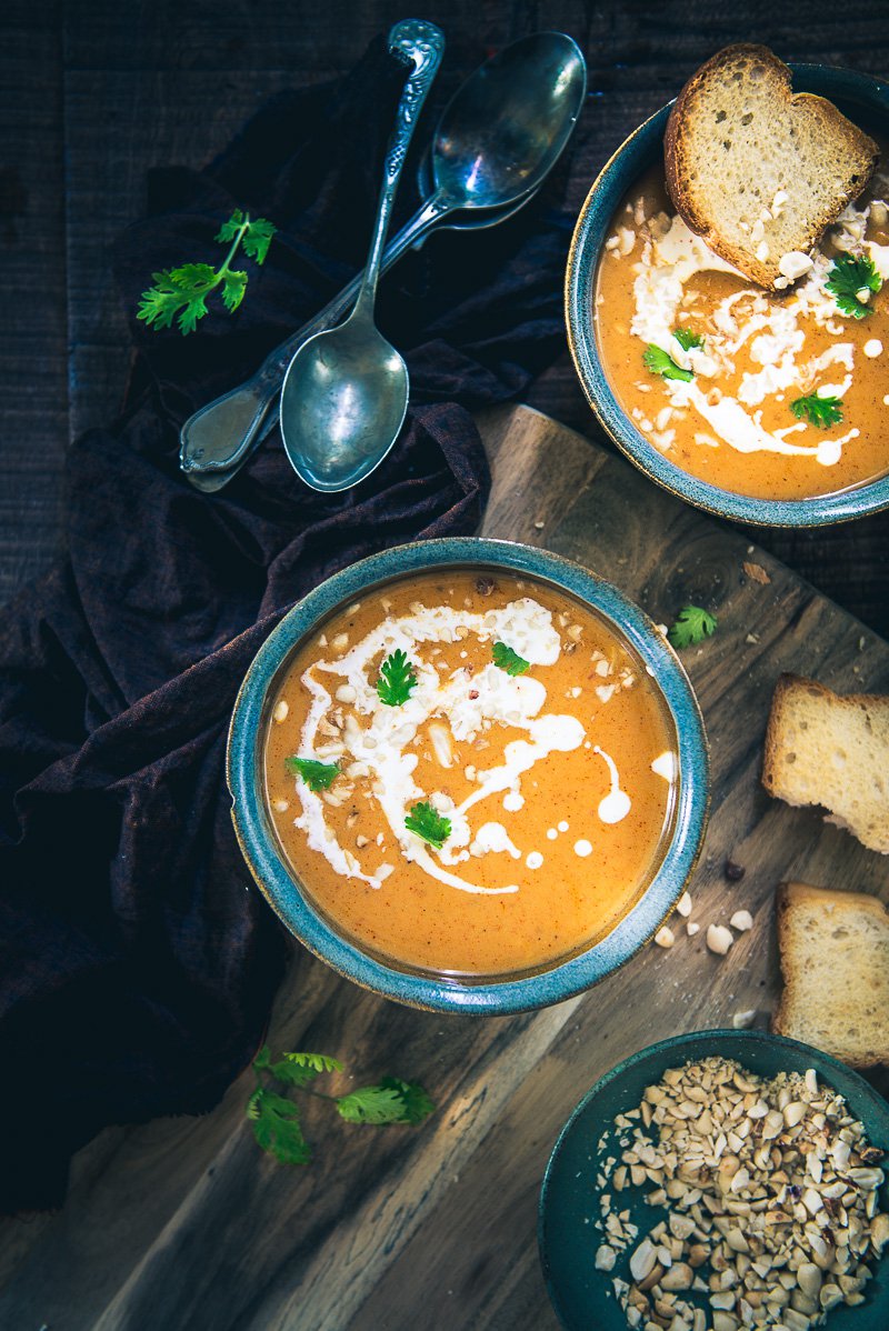 Thai Style Butternut Squash Soup Recipe, How to make Thai Style Butternut Squash Soup