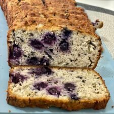 Almond Flour Blueberry Cake