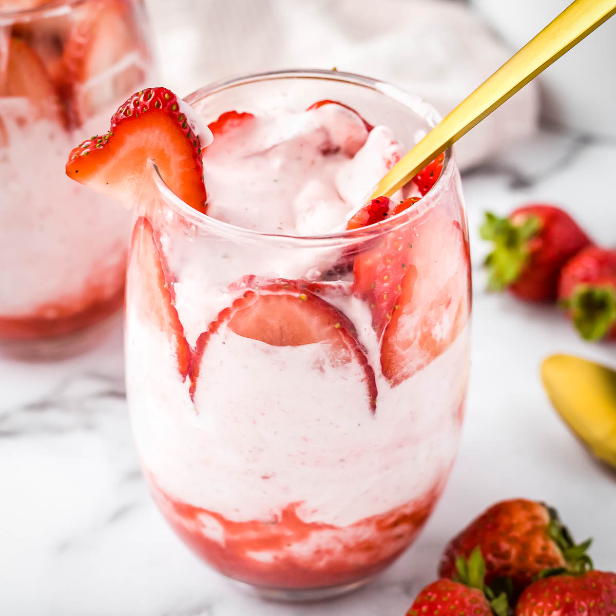 Fresh Strawberry Mousse