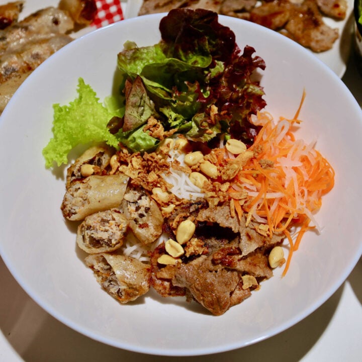 Vietnamese Bun Thit Nuong Recipe