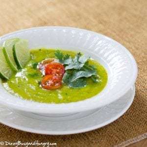 Zucchini Curry Lime Soup