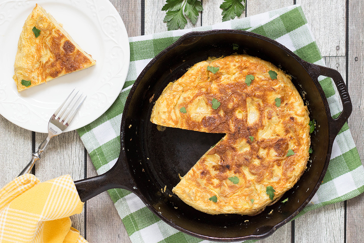 Spanish Omelette Recipe -Potato Tortilla