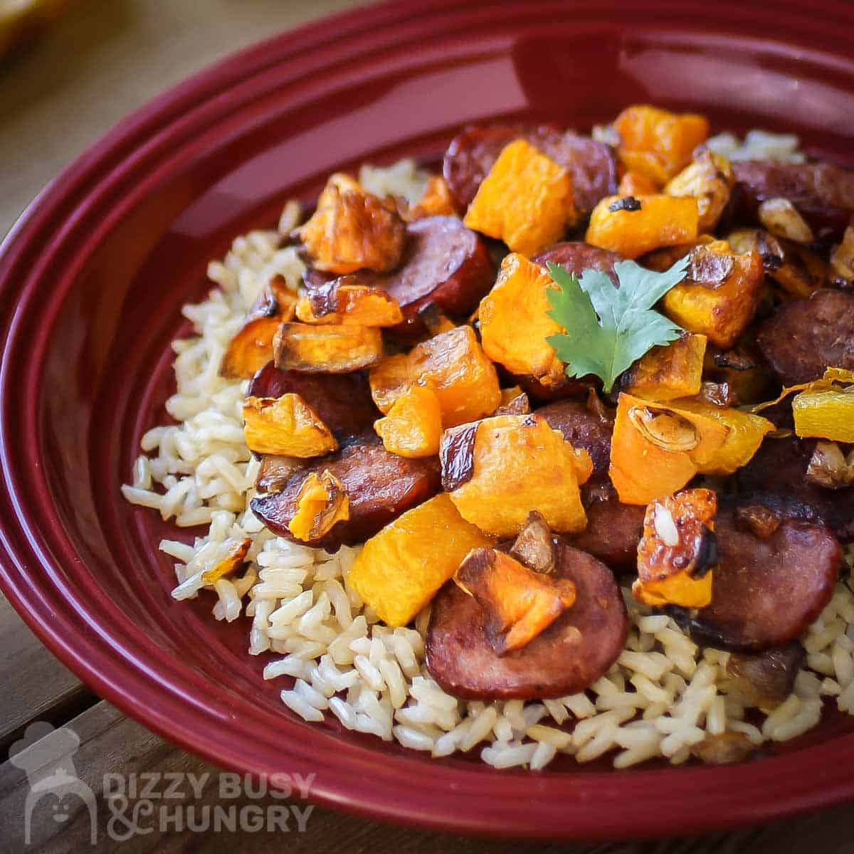 Sheet Pan Butternut Squash and Sausage