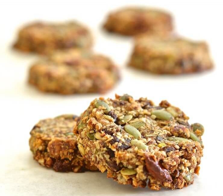 Super Seedy Power Cookies - Vegan, Paleo and Grain Free