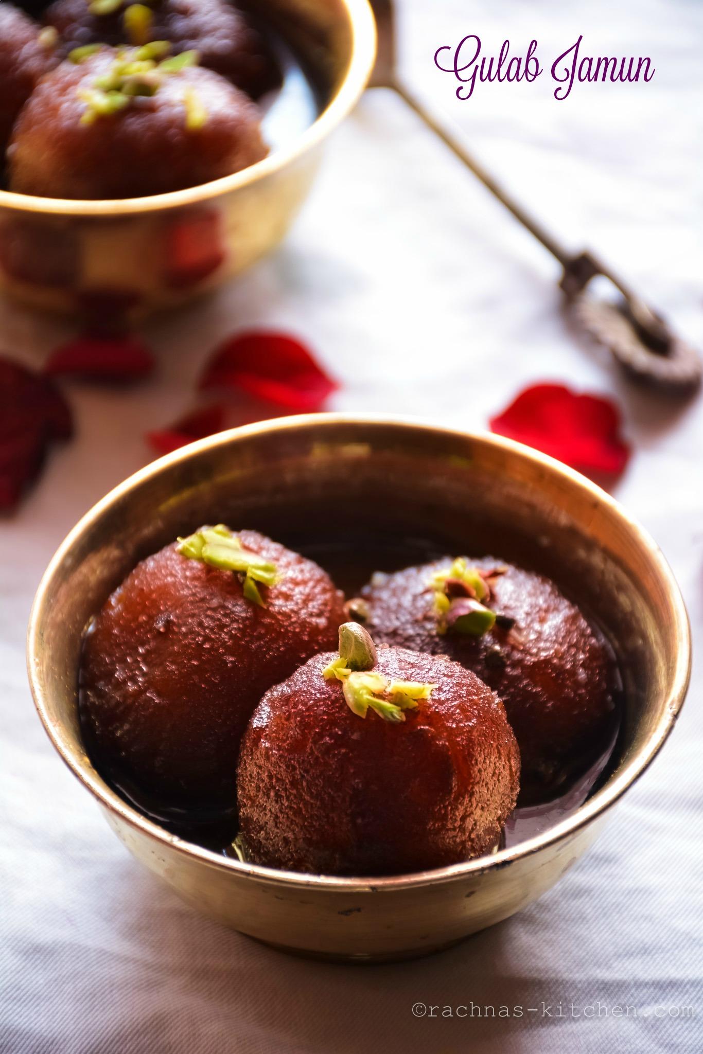 Gulab Jamun Recipe - How to make gulab jamun with khoya