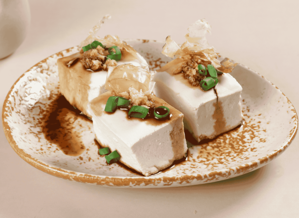 Japanese Hiyayakko (Chilled Tofu)