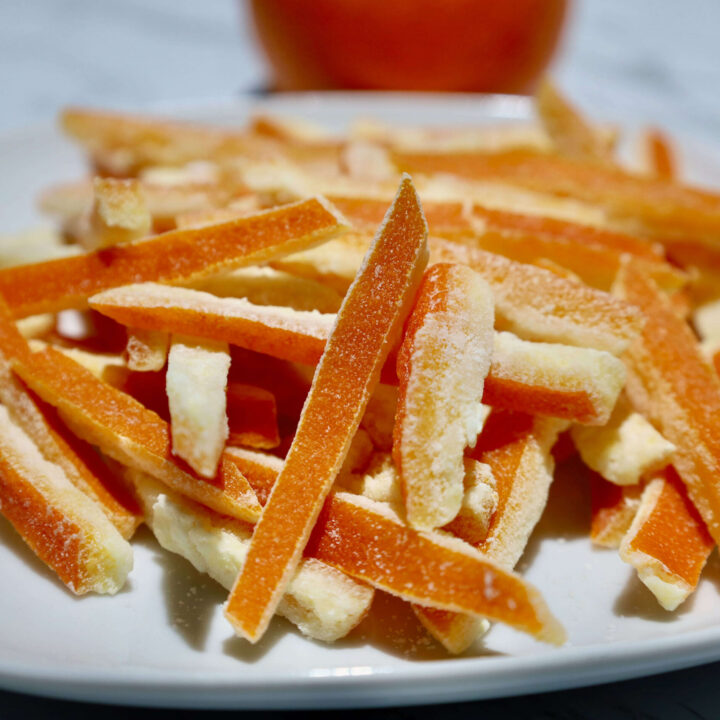 How To Make Candied Orange Peel