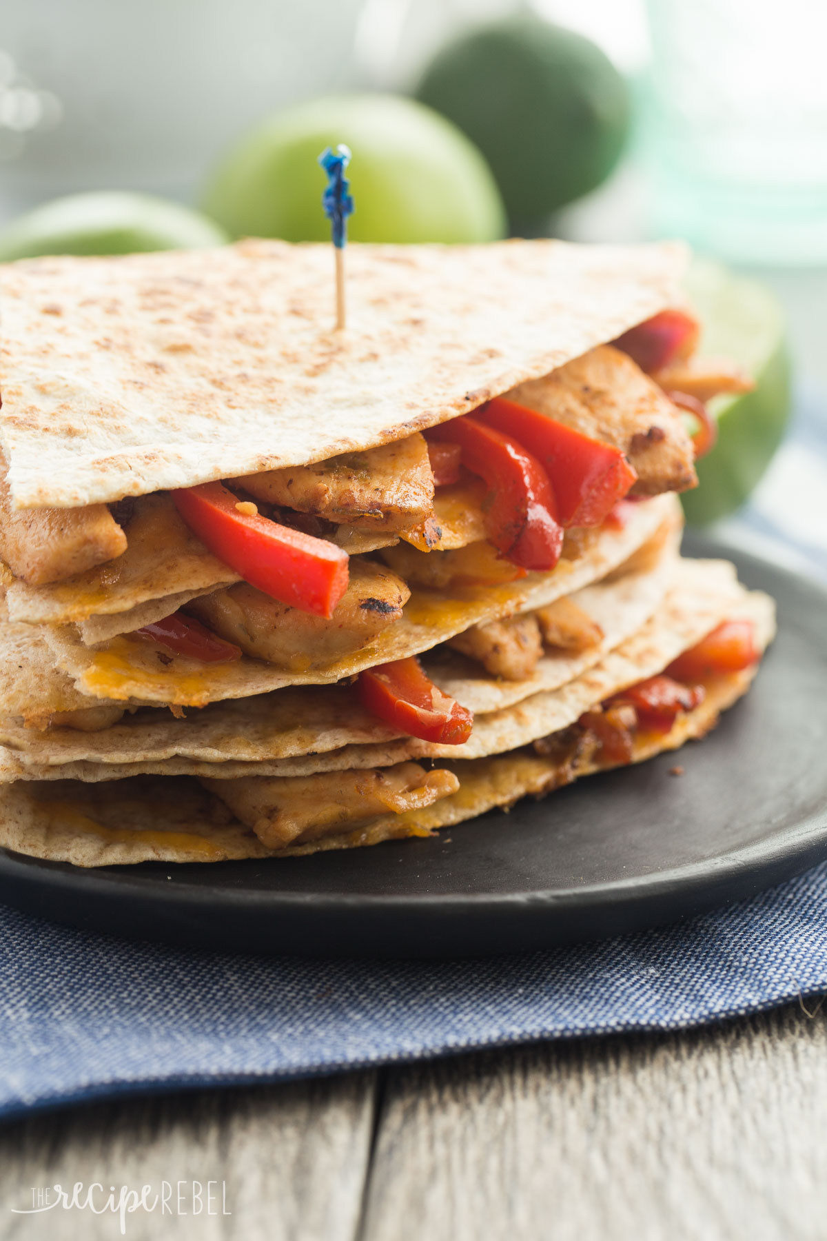 Honey Lime Chicken Quesadillas Recipe: 30 Minute Meal