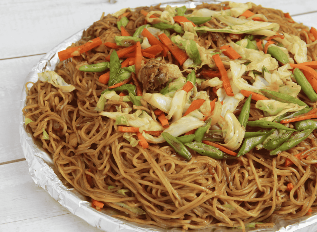 Filipino Stir Fried Egg Noodles