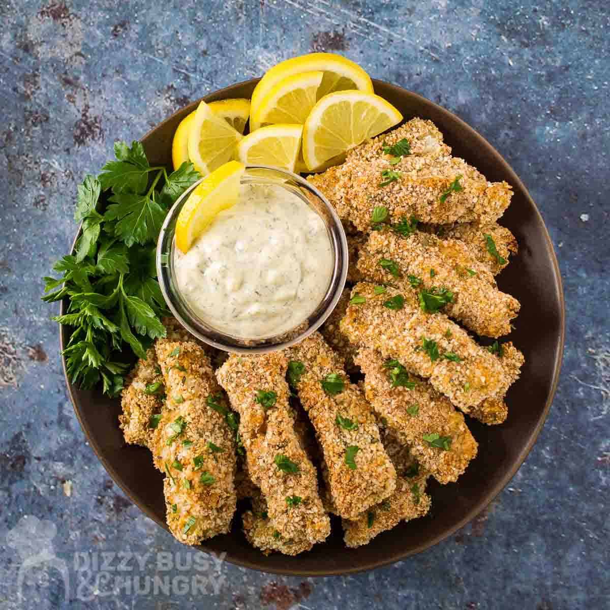 Crispy Air Fryer Fish Sticks