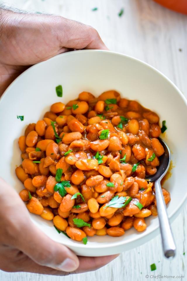 Vegetarian Baked Beans From Scratch Recipe
