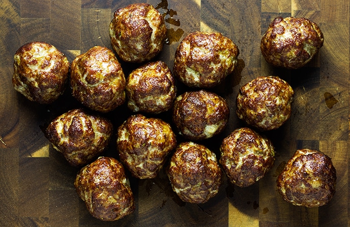 Smoked Meatballs