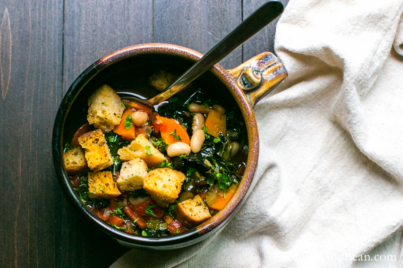 Ribollita with Warm Croutons